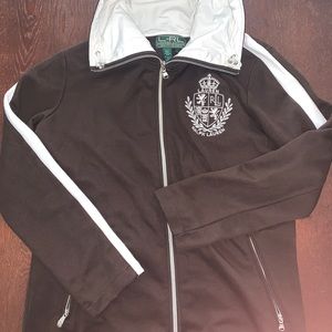 Vintage Lauren Ralph Lauren active track jacket